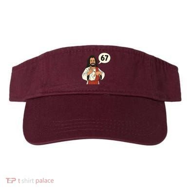 Jesus Says 67 Funny 6-7 Meme Visor