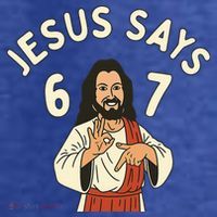 Jesus Says 6-7 Meme Kids T-Shirt thumb 4