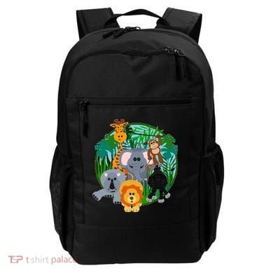 Jungle Safari Animals Backpack