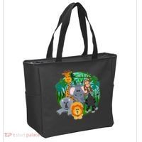 Jungle Safari Animals Tote Bag thumb 2
