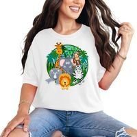 Jungle Safari Animals Comfort Colors T-Shirt thumb 0