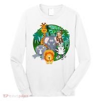 Jungle Safari Animals Long Sleeve Shirt thumb 0