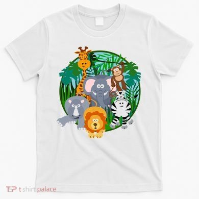 Jungle Safari Animals T-Shirt