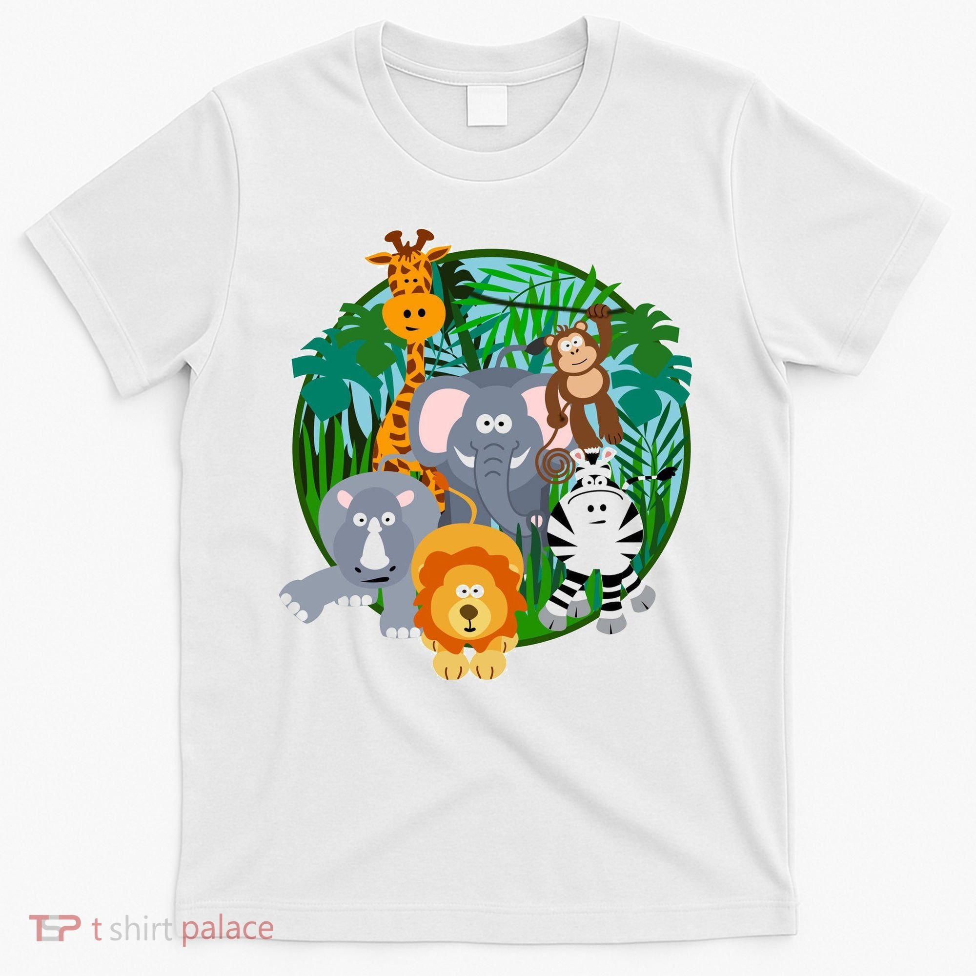 Jungle Safari Animals T-Shirt