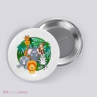 Jungle Safari Animals Button thumb 0