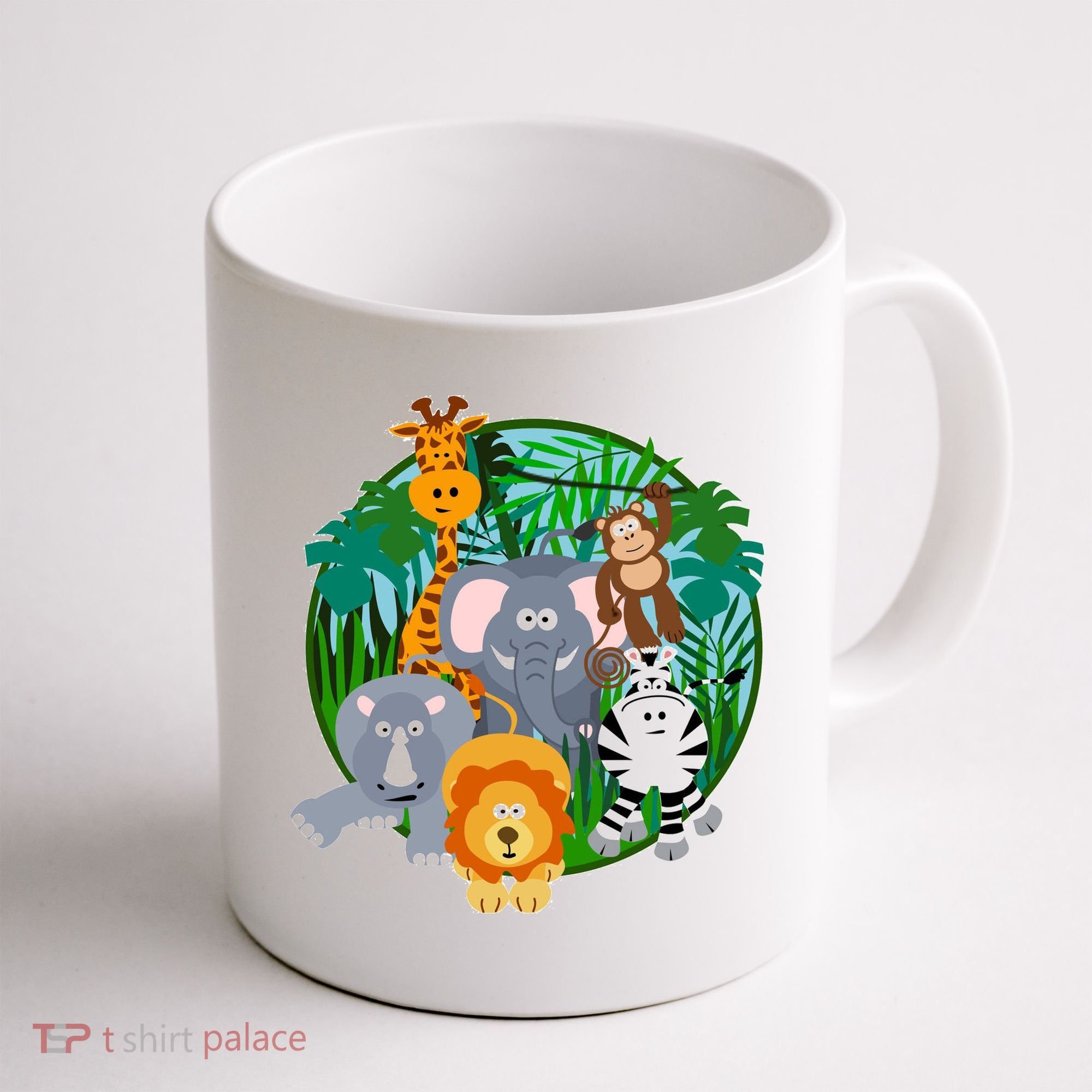 Jungle Safari Animals Coffee Mug