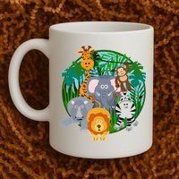 Jungle Safari Animals Coffee Mug thumb 2