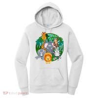 Jungle Safari Animals Women's Hoodie thumb 0