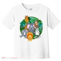 Jungle Safari Animals Toddler T-Shirt thumb 0