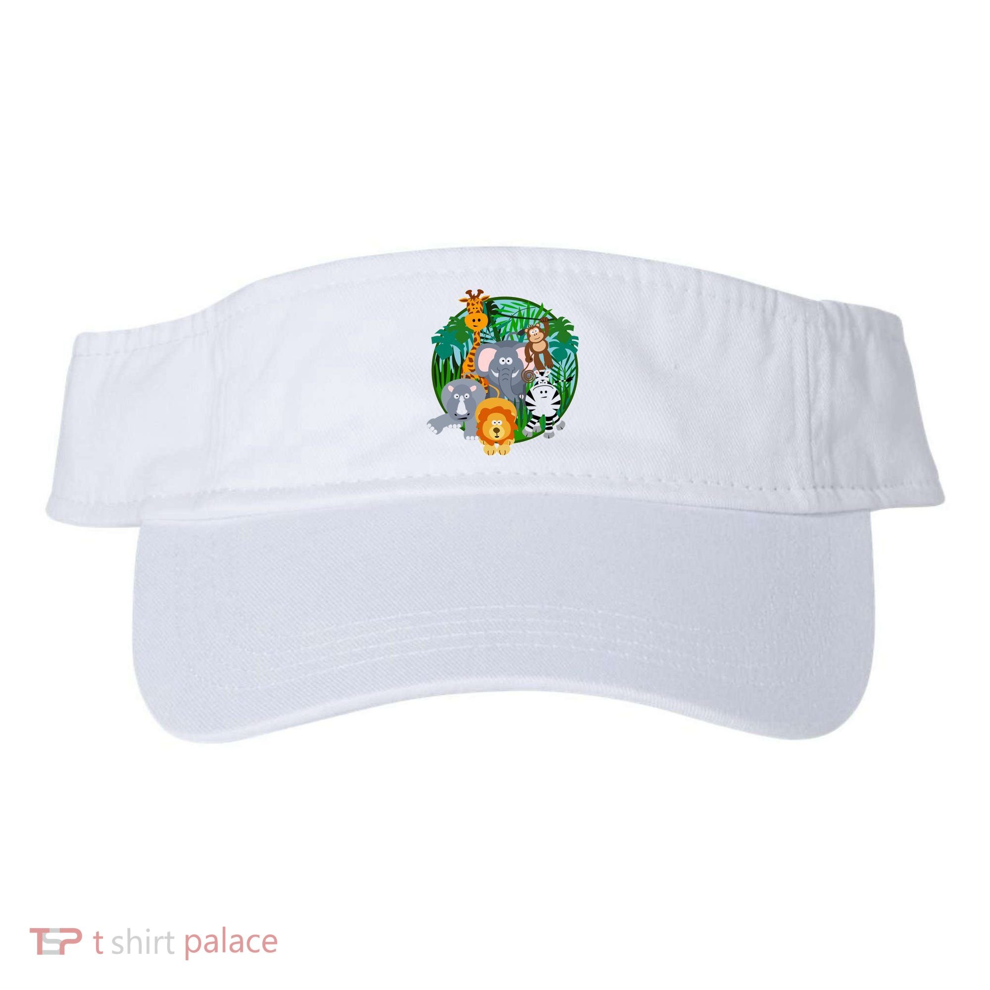 Jungle Safari Animals Visor