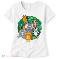 Jungle Safari Animals Women's T-Shirt thumb 0