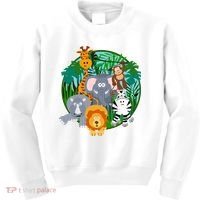 Jungle Safari Animals Kids Sweatshirt thumb 0