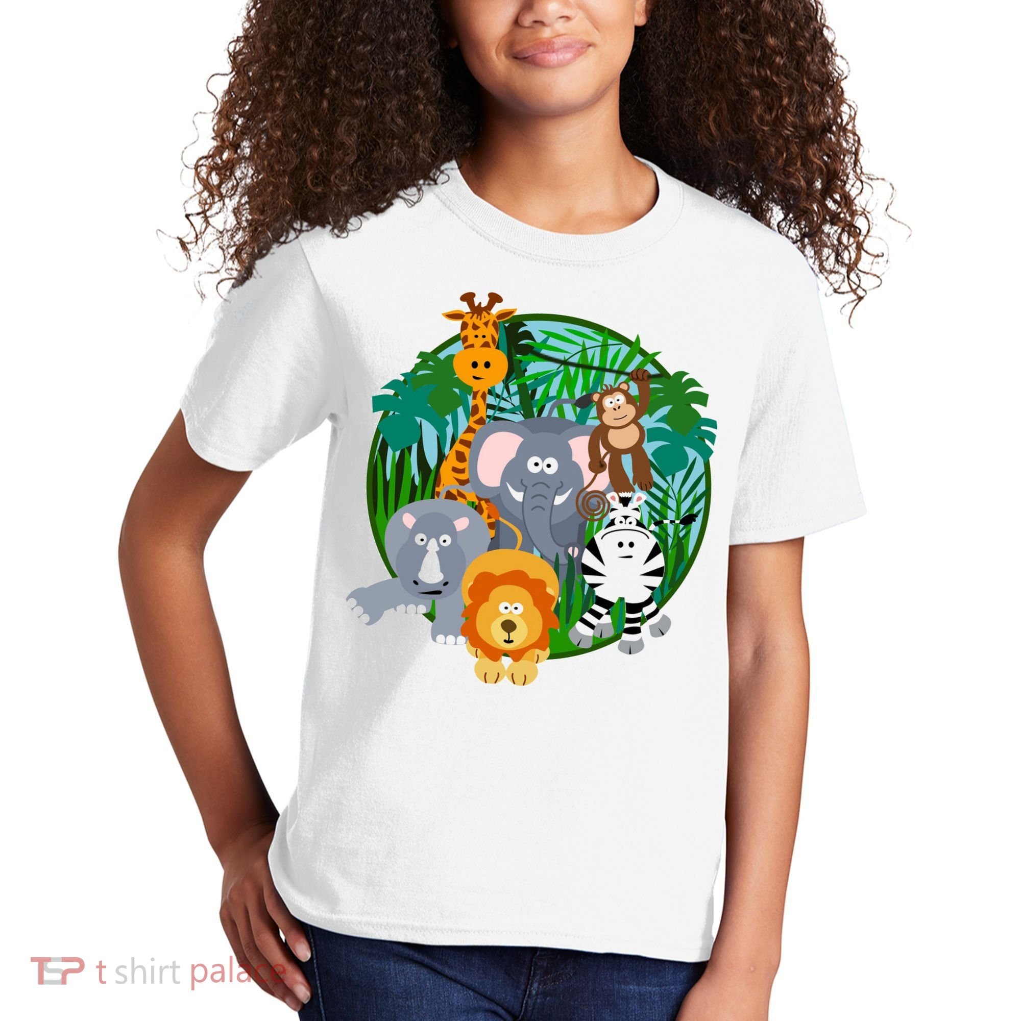 Jungle Safari Animals Kids T-Shirt