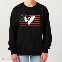 Jet Ski American Flag Funny Jet Skiing Gifts Women's Sweatshirt thumb 0