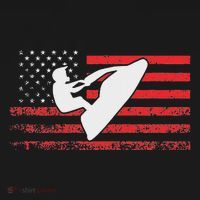 Jet Ski American Flag Funny Jet Skiing Gifts Women's Hoodie thumb 2