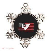 Jet Ski American Flag Funny Jet Skiing Gifts Ornament thumb 0