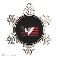 Jet Ski American Flag Funny Jet Skiing Gifts Ornament thumb 0