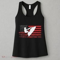 Jet Ski American Flag Funny Jet Skiing Gifts Women's Tank Top thumb 3