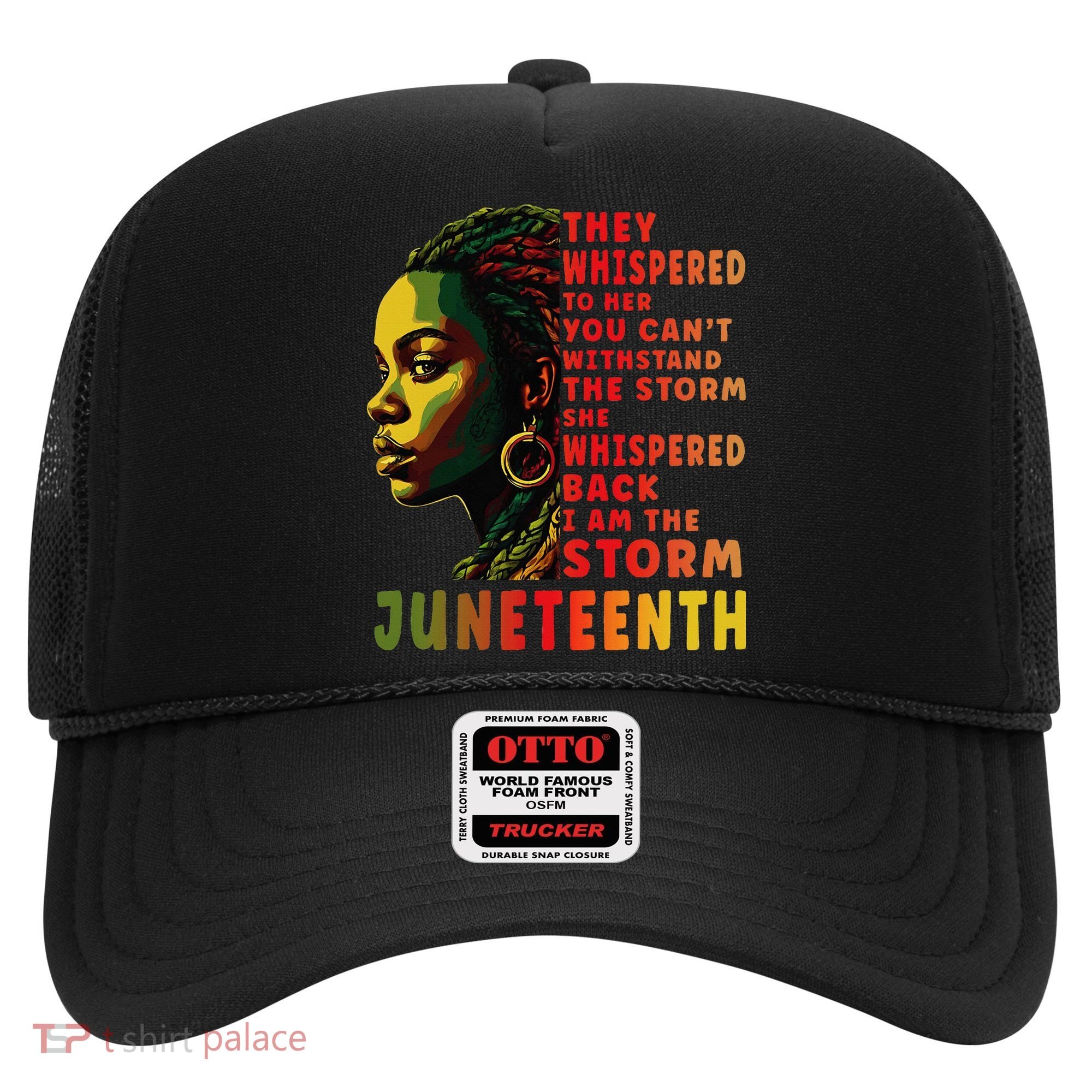 Juneteenth Shirts Afro American Black Women Black History Hat