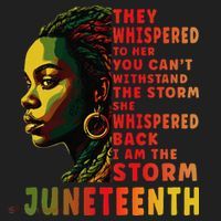 Juneteenth Shirts Afro American Black Women Black History Golf Towel thumb 3