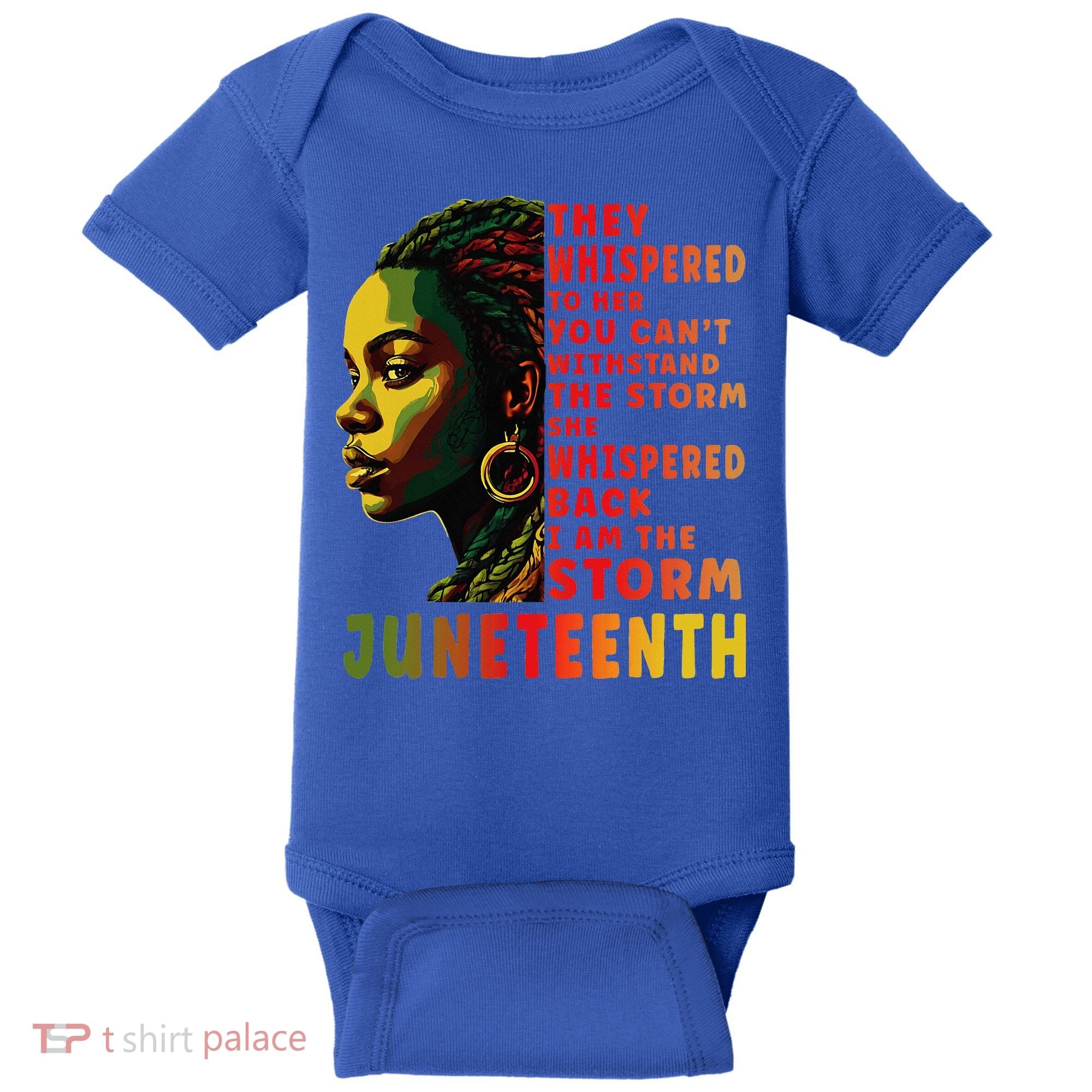 Juneteenth Shirts Afro American Black Women Black History Baby Bodysuit
