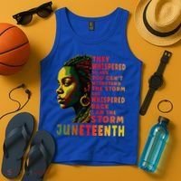 Juneteenth Shirts Afro American Black Women Black History Tank Top thumb 4