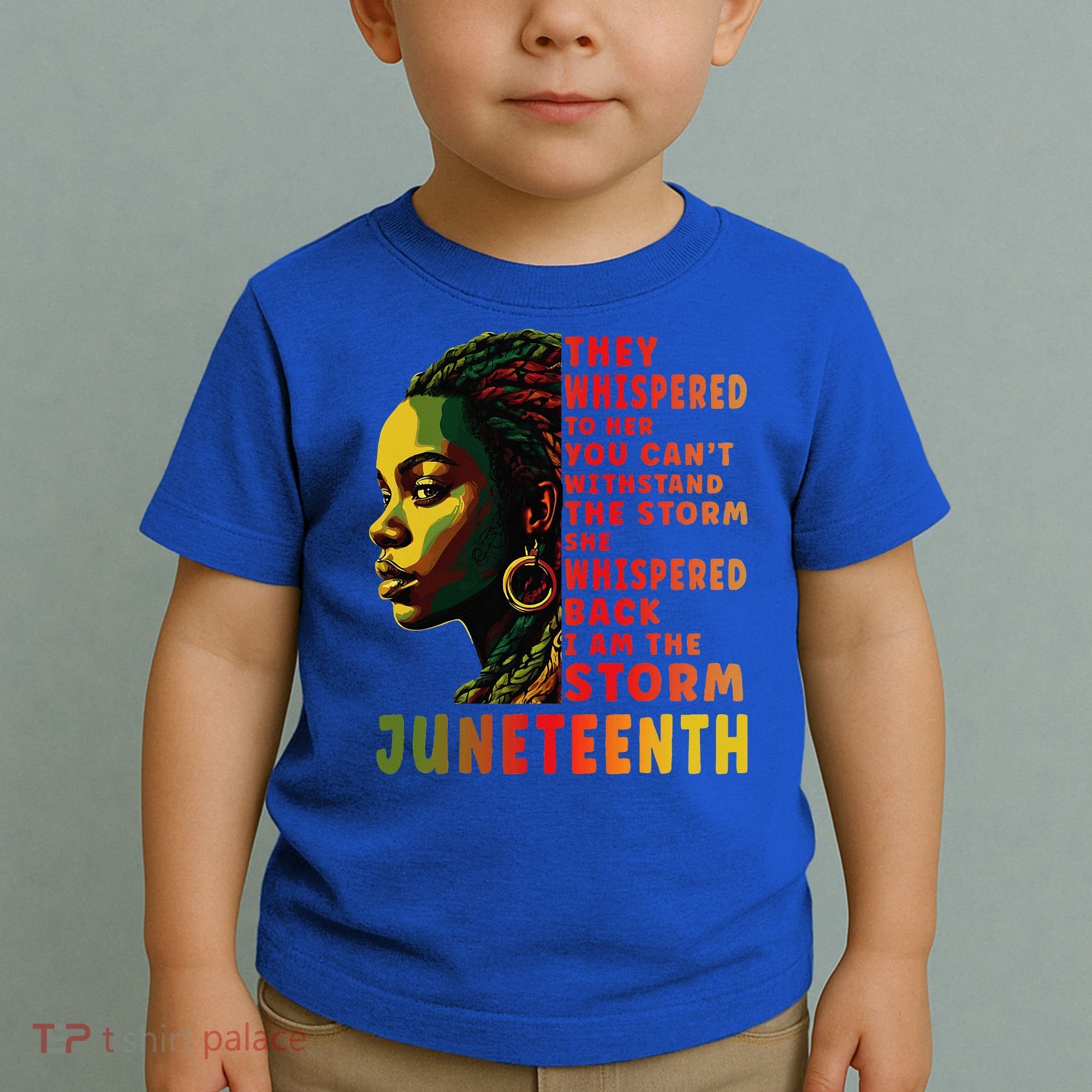 Juneteenth Shirts Afro American Black Women Black History Toddler T-Shirt