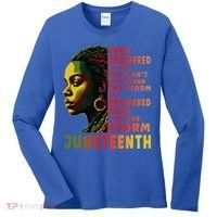 Juneteenth Shirts Afro American Black Women Black History Women's Long Sleeve Shirt thumb 0