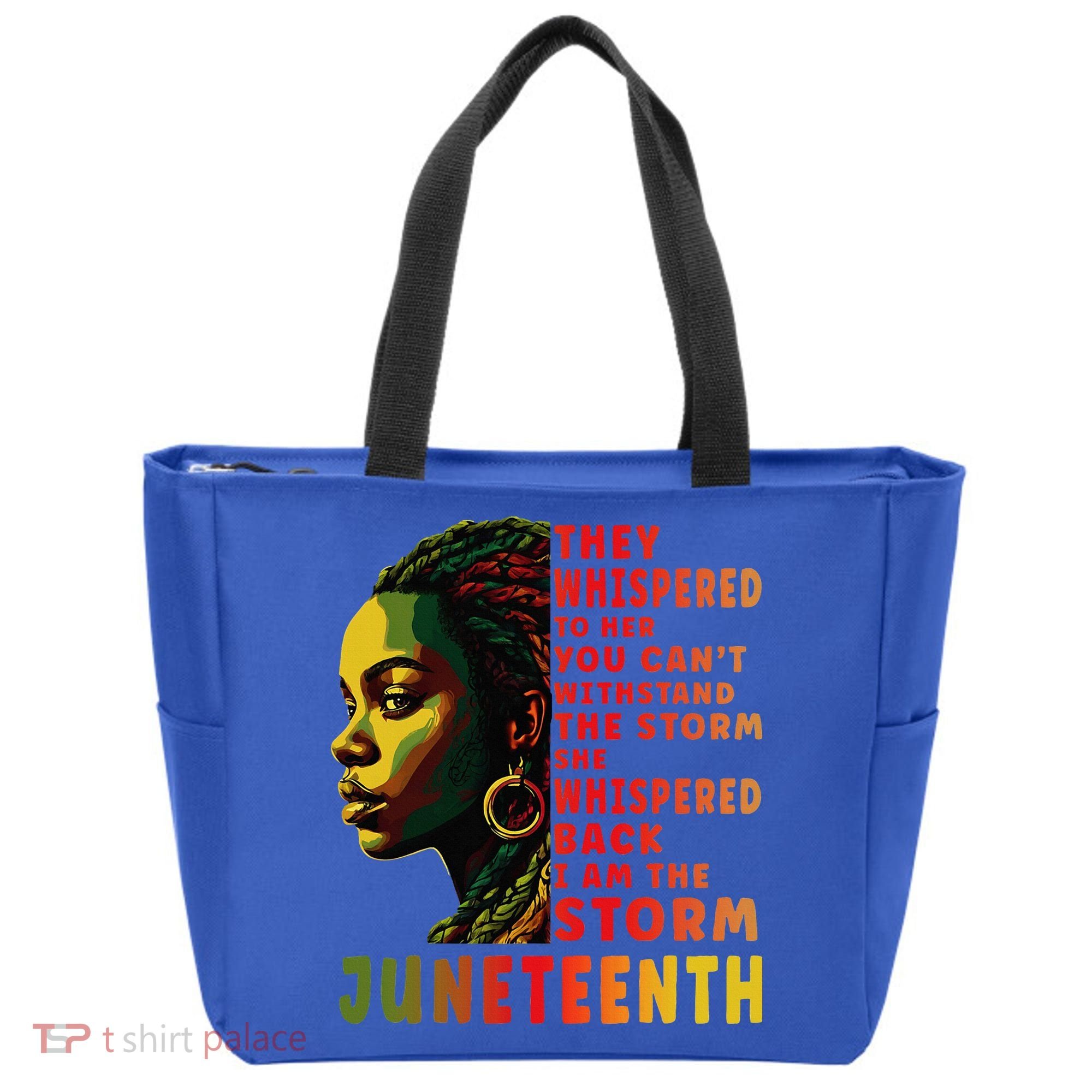 Juneteenth Shirts Afro American Black Women Black History Tote Bag