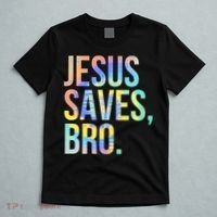 Jesus Saves Bro Pro Christian Religious Believer TieDye T-Shirt thumb 5