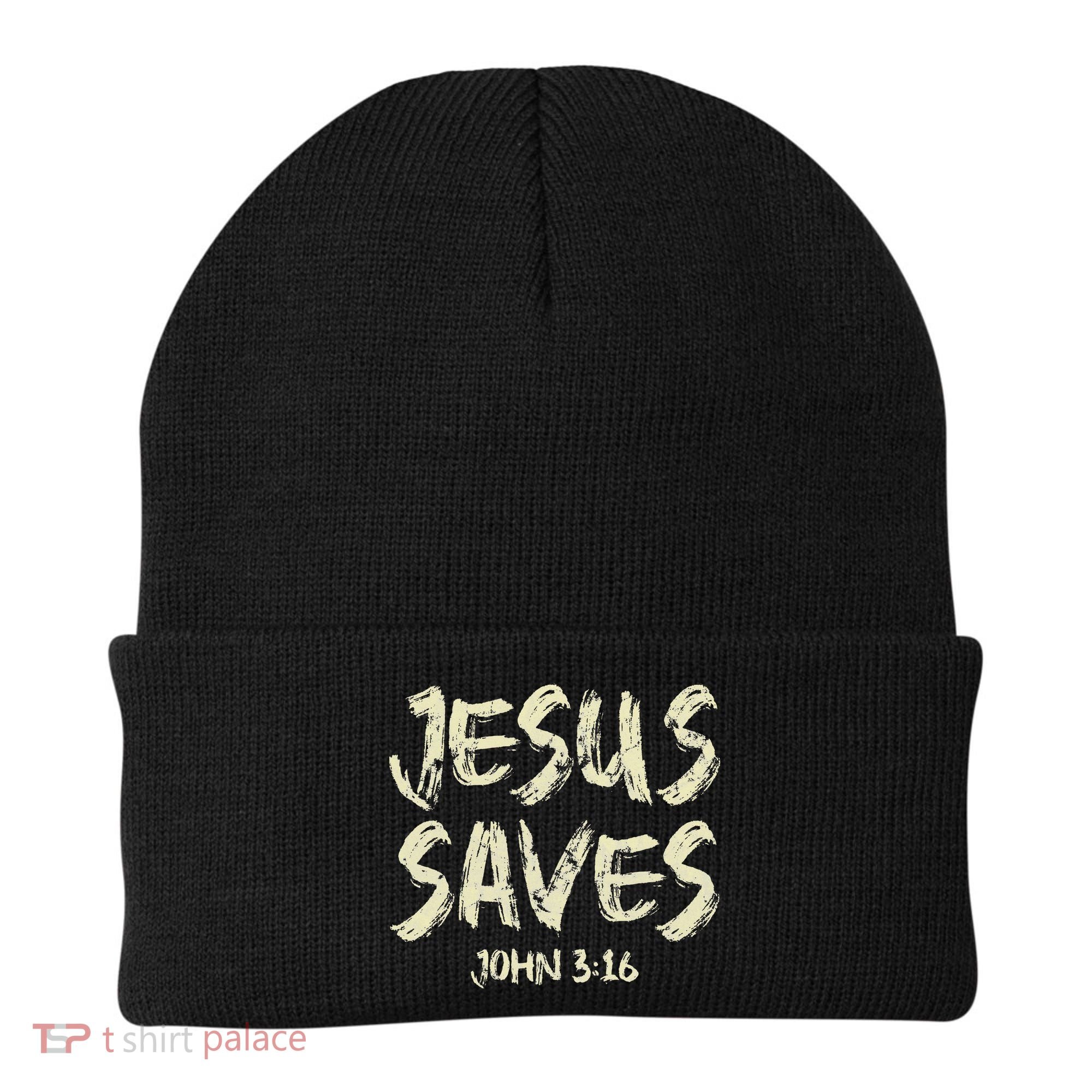 Jesus Saves Bible Funny Christian Jesus Lover Beanie