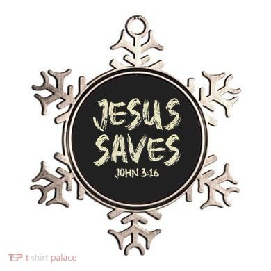 Jesus Saves Bible Funny Christian Jesus Lover Ornament
