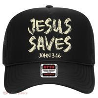 Jesus Saves Bible Funny Christian Jesus Lover Hat thumb 0
