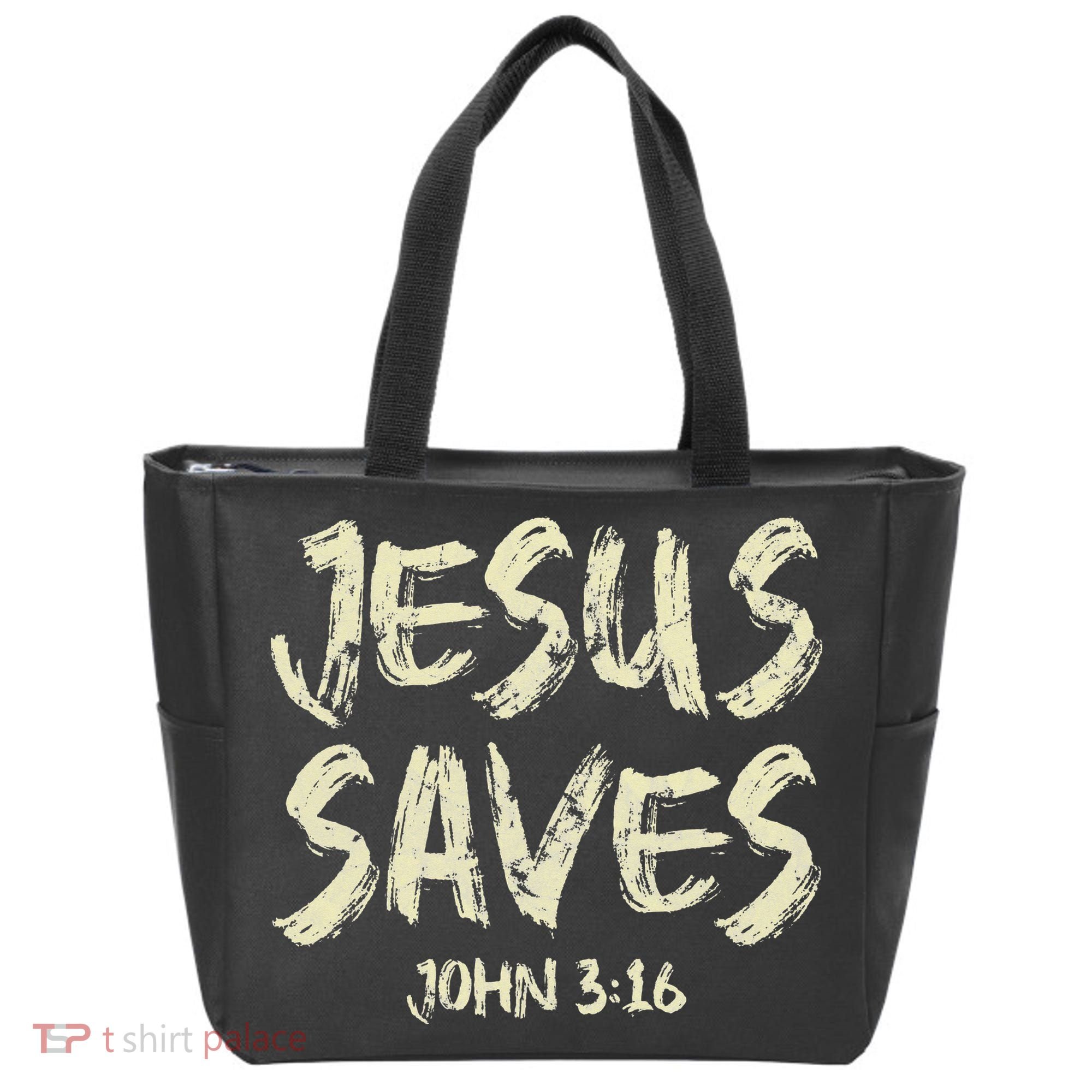 Jesus Saves Bible Funny Christian Jesus Lover Tote Bag