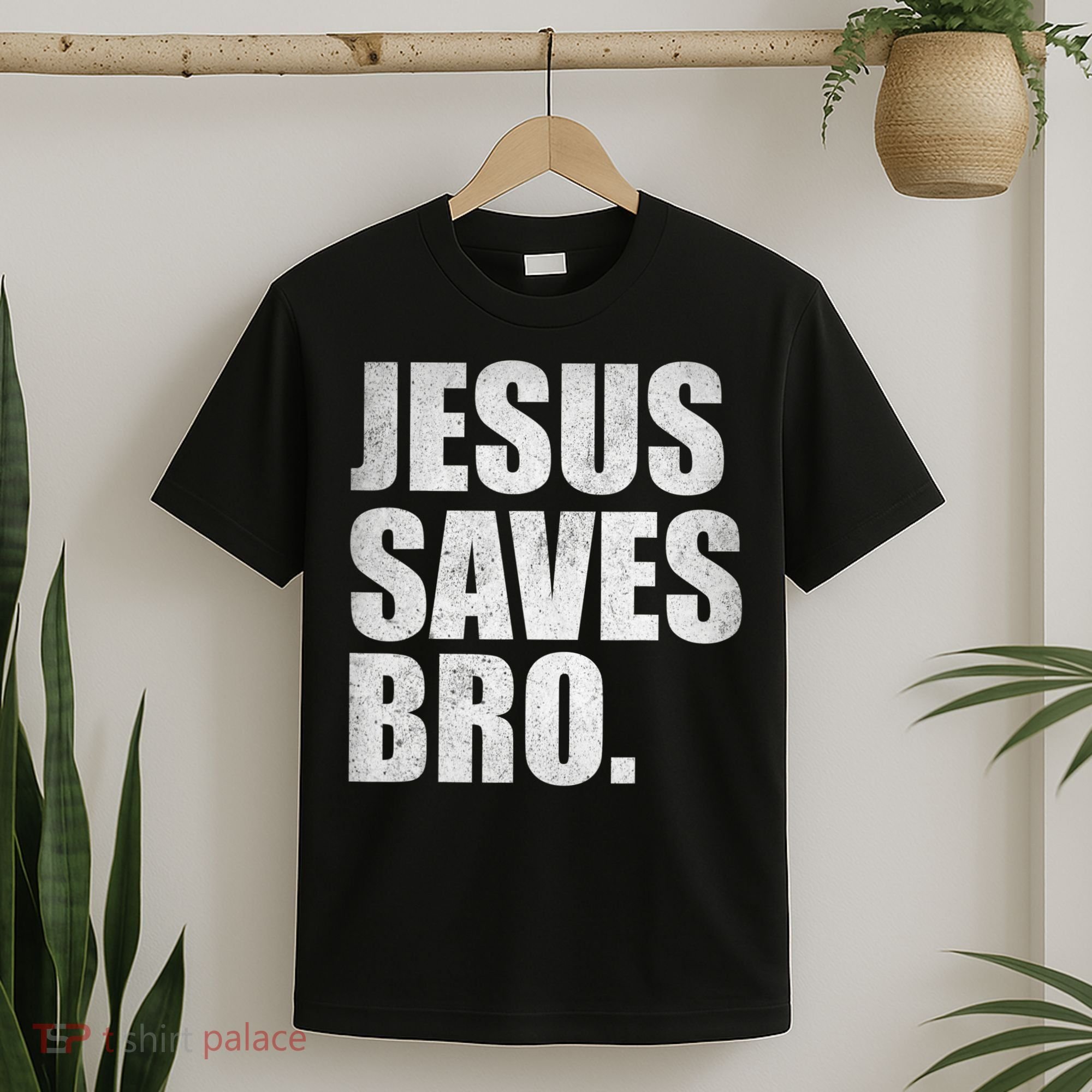 Jesus Saves Bro Vintage Christian Religion T-Shirt