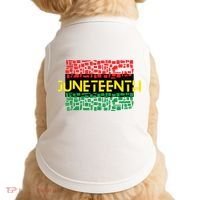 Juneteenth Shirt Black History Doggie Tank thumb 0