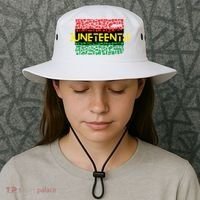 Juneteenth Shirt Black History Bucket Hat thumb 3