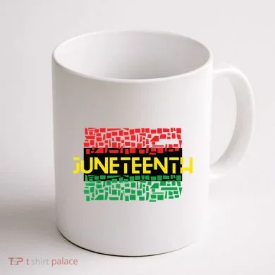 Juneteenth Shirt Black History Coffee Mug back