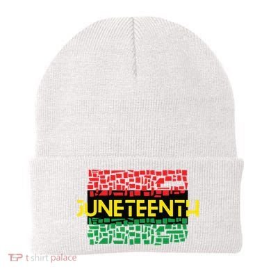 Juneteenth Shirt Black History Beanie
