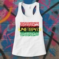 Juneteenth Shirt Black History Women's Tank Top thumb 3