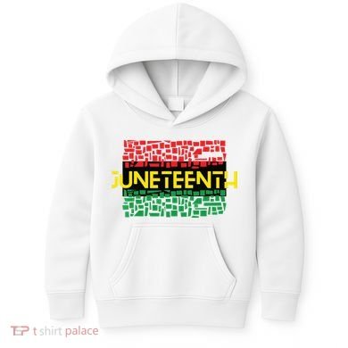 Juneteenth Shirt Black History Kids Hoodie