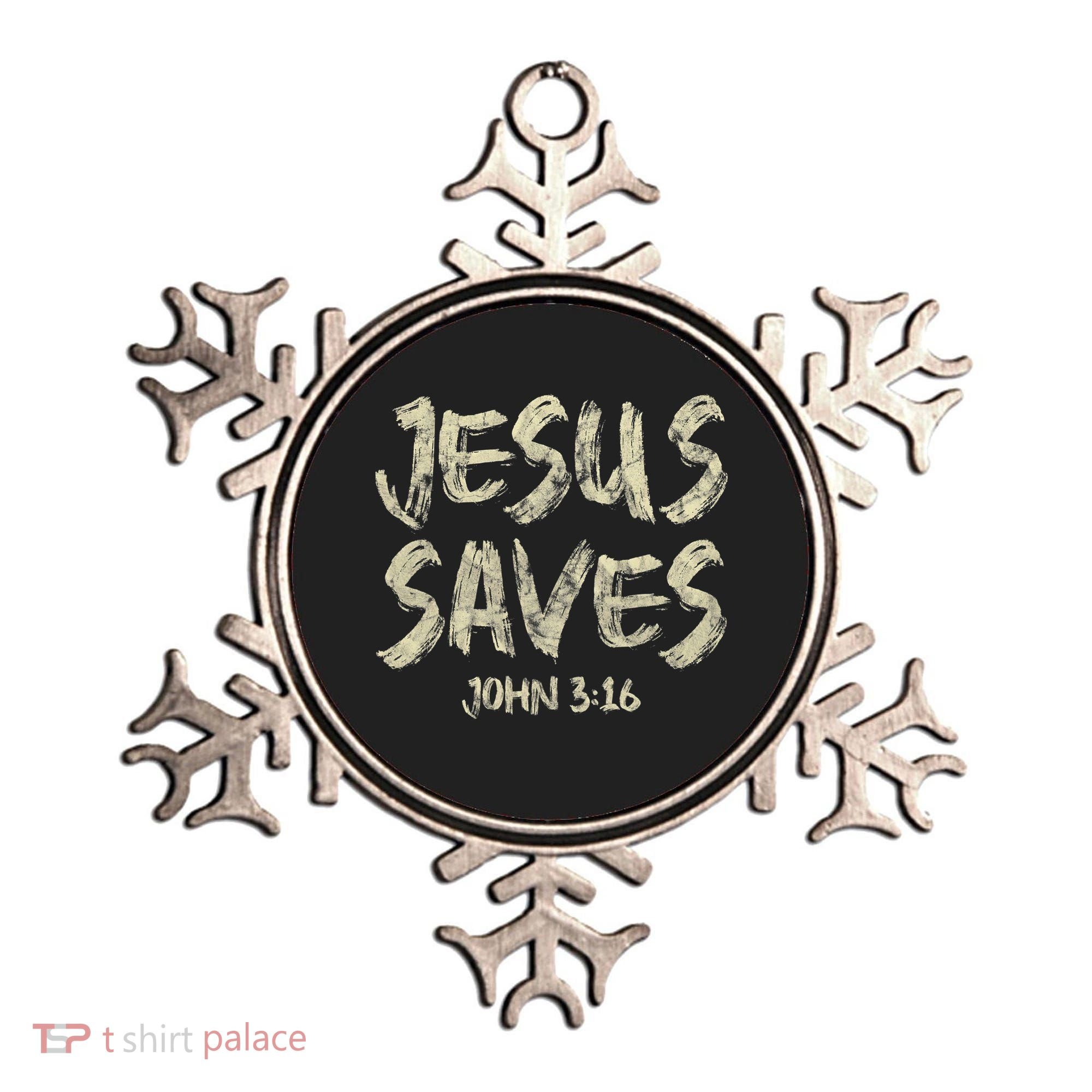 Jesus Saves Bible Funny Christian Jesus Lover Ornament