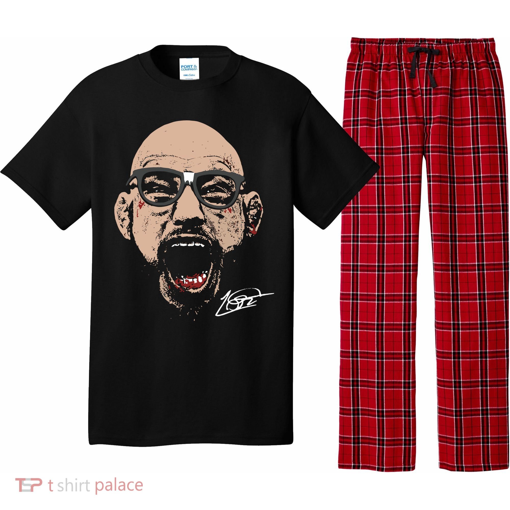 Jean Silva Big Face Pajama Set