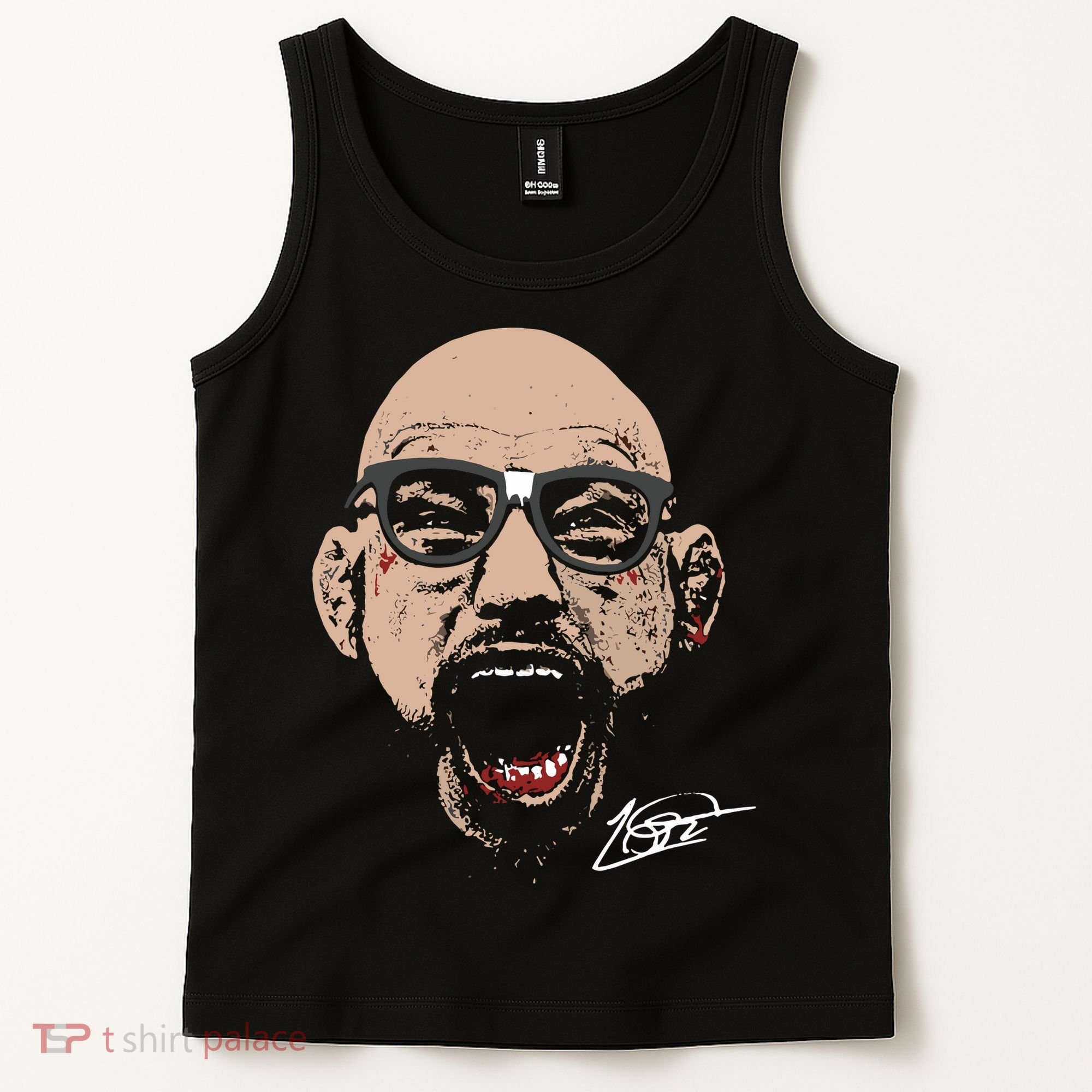 Jean Silva Big Face Tank Top