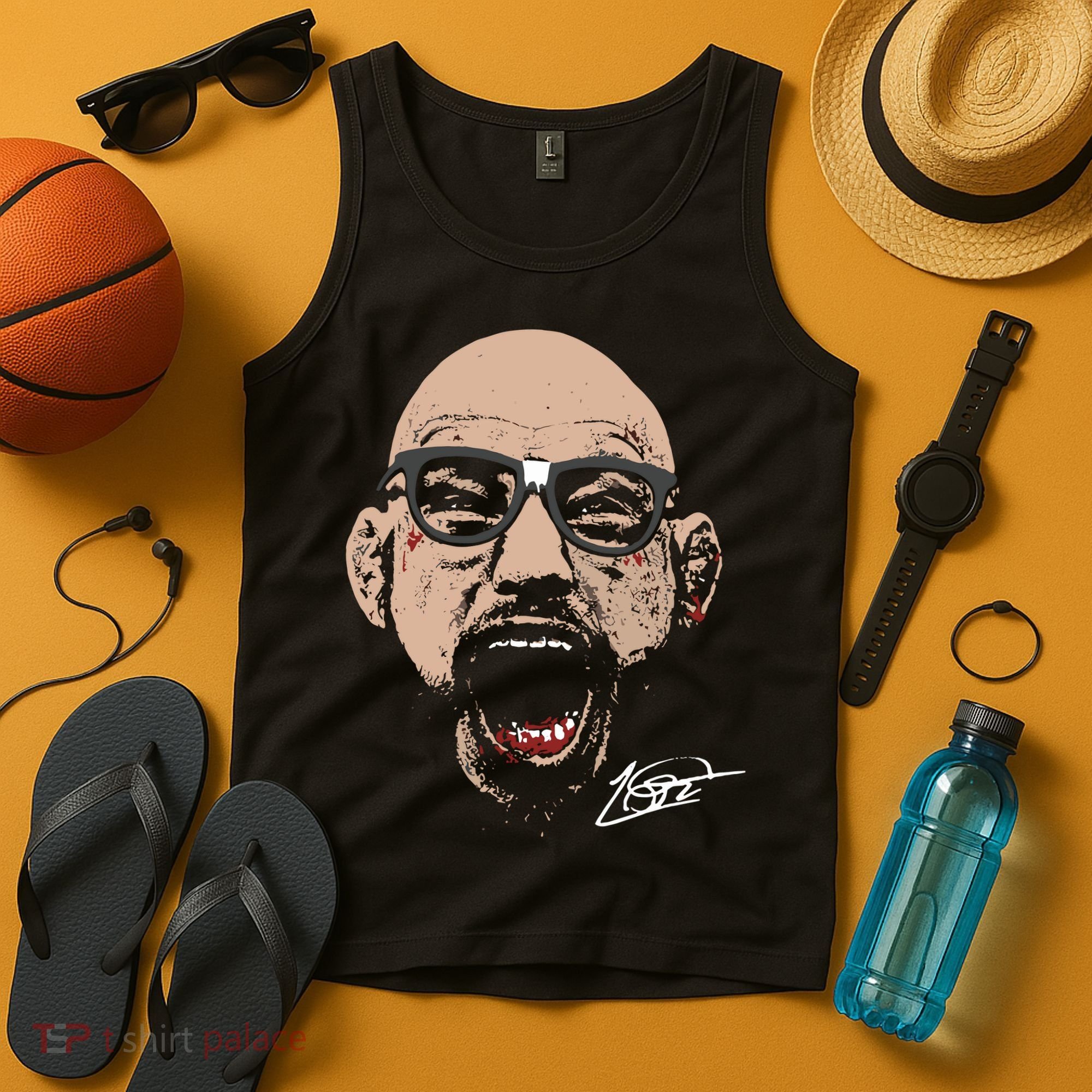 Jean Silva Big Face Tank Top