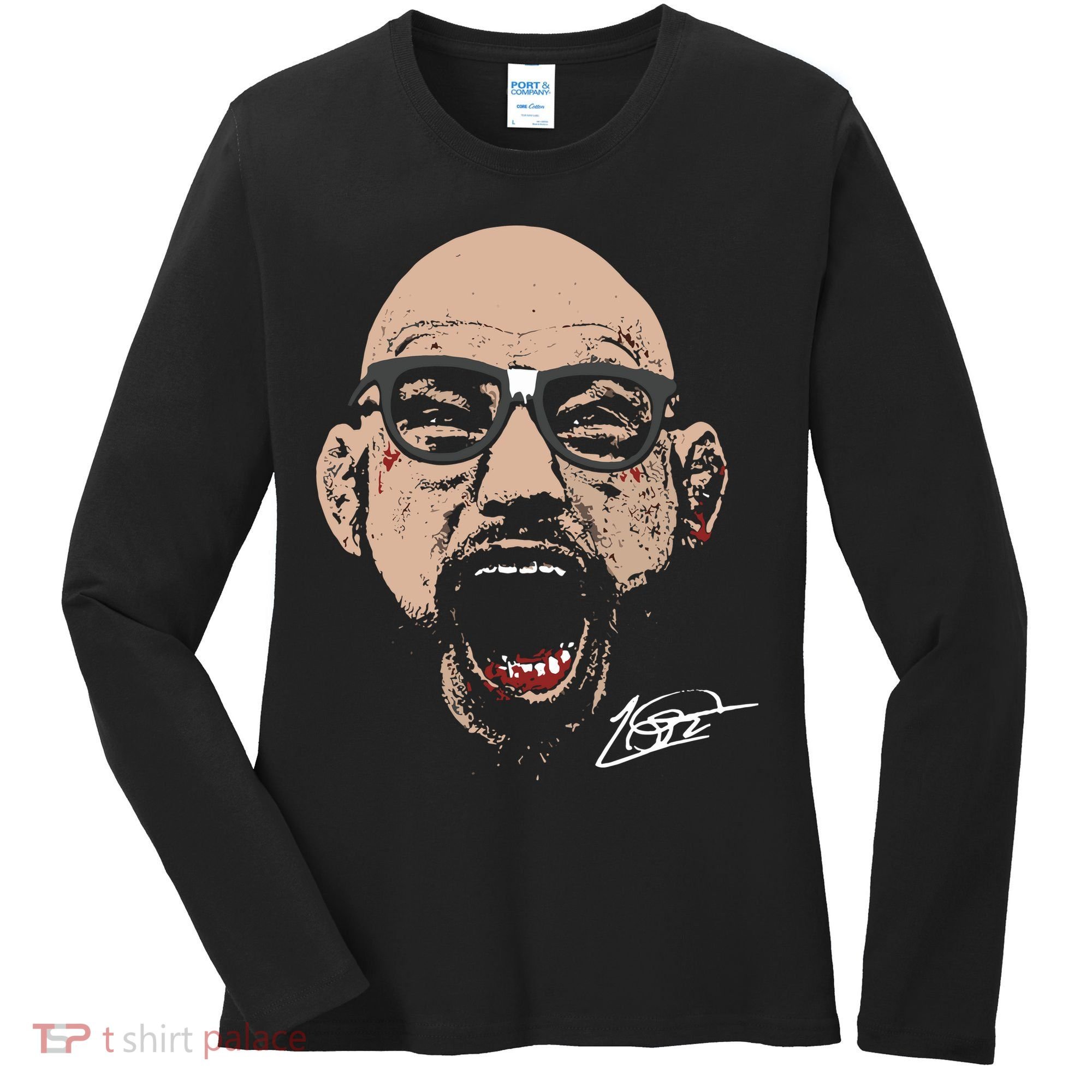 Jean Silva Big Face Women's Long Sleeve Shirt