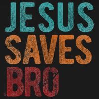 Jesus Saves Bro Christian Religious Jesus Bucket Hat thumb 4