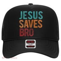 Jesus Saves Bro Christian Religious Jesus Hat thumb 0
