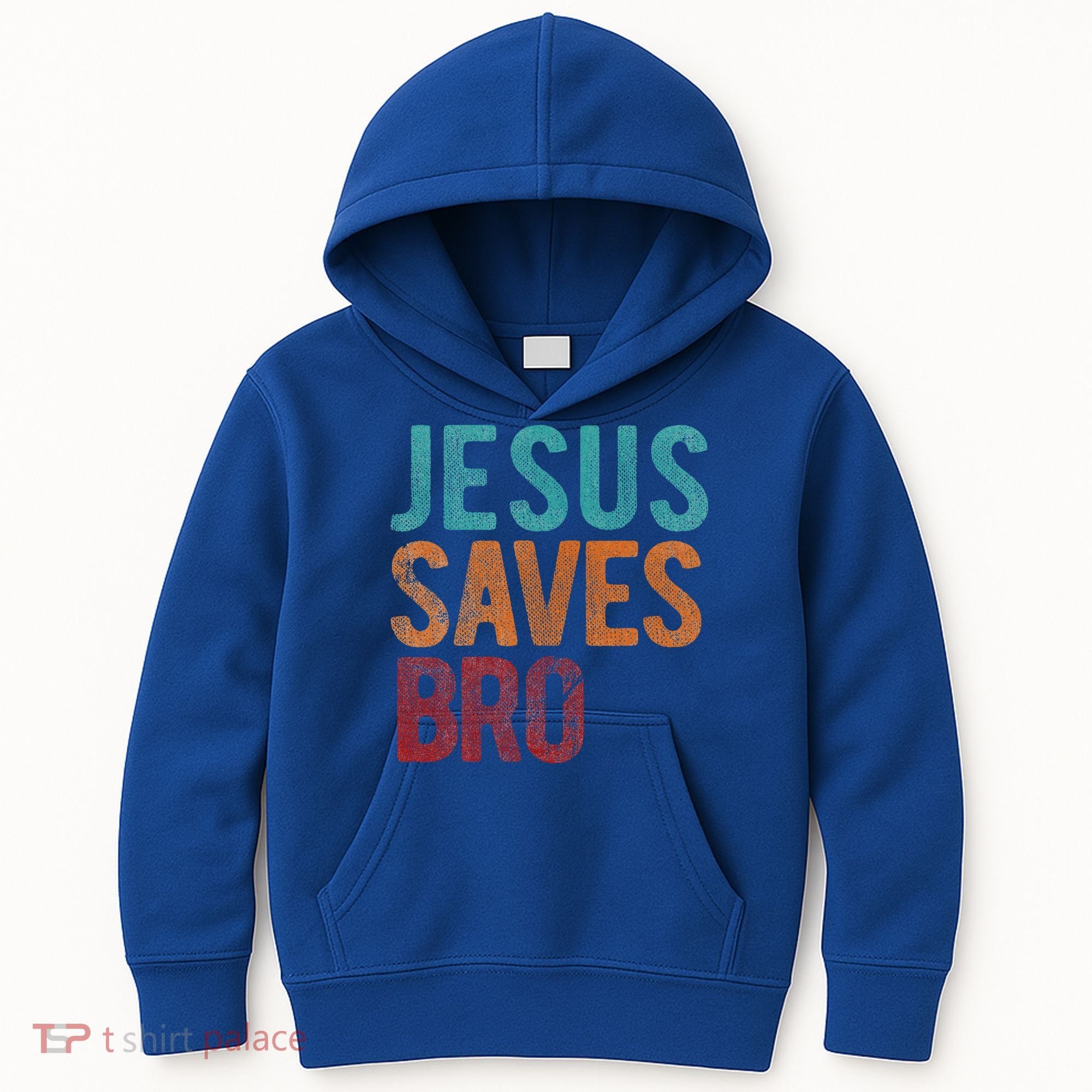 Jesus Saves Bro Christian Religious Jesus Kids Hoodie