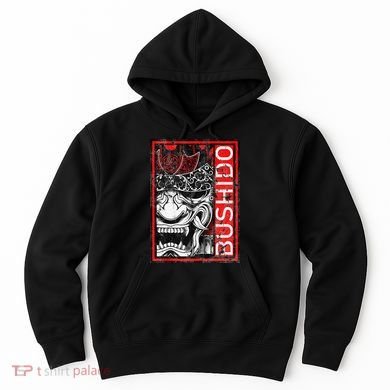 Japanese Samurai Bushido Oni Mask Hoodie